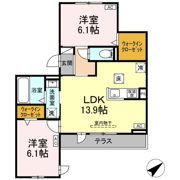 D-avance柱Ⅱの間取り画像