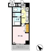 レジデンス浜田の間取り画像