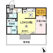 Brillia Twin Stage(ﾌﾞﾘﾘｱ ﾂｲﾝ ｽﾃｰｼﾞ) A棟の間取り画像
