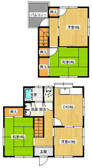 藤井住宅（西深津）の間取り画像