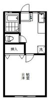 シティハイムフタミの間取り画像