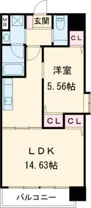 グランドツイン黒崎の間取り画像
