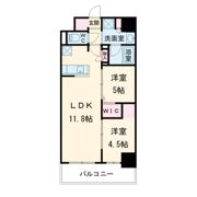 アーバネックス南森町WESTの間取り画像