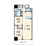 アーバネックス南森町WESTの間取り画像