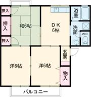 フレマリール高苗代の間取り画像