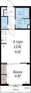 リブリ・ルアージュ学園東の間取り画像