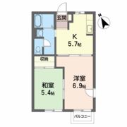 ハイツ神明の間取り画像