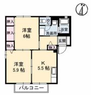 カーサ・アミーガ A棟の間取り画像