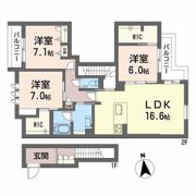 シャーメゾン アムソンの間取り画像
