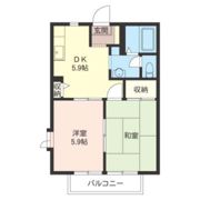 貝塚ハイツの間取り画像