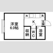 ヴィラ川内の間取り画像