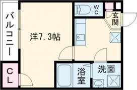 ジーメゾン富雄エヴァース★初期費用(最安)13万台で引越可の間取り画像