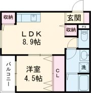 オルテンシア大津の間取り画像