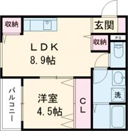 オルテンシア大津の間取り画像