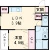 GRAND CRU CLASSE大津Ⅲの間取り画像