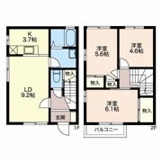 フレグランスWe Aの間取り画像