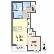 グレイス東峯の間取り画像