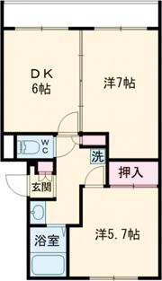 メゾン・ド・シャモニーの間取り画像