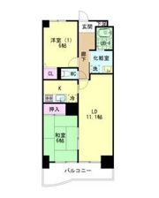 カーサエレベートの間取り画像