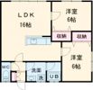 レジデンスM＆Kの間取り画像