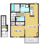 Grand Field 中高津の間取り画像