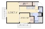 The stars mansion higashitaniyamaの間取り画像