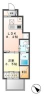 ファブールの間取り画像