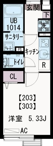 IXO光（イクシオヒカリ）の間取り画像