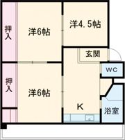 ヴィラナリー木太Ⅱ2号棟の間取り画像