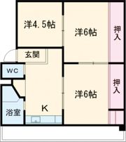 ヴィラナリー木太Ⅱ2号棟の間取り画像