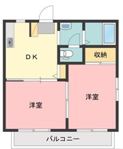 オリンピアAの間取り画像