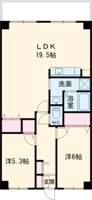 CUREZZA瀬田西の間取り画像