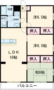 グランドフィネスの間取り画像
