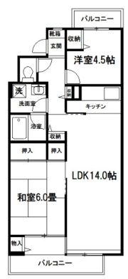 カピス大宮の間取り画像
