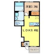 エスト野口町の間取り画像