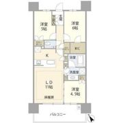 アネシア東京尾久の間取り画像