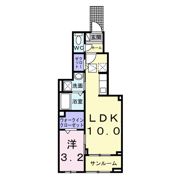 ヒカルサ甲府国母 イーストの間取り画像