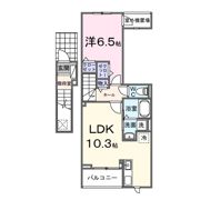 ヒカルサ甲府国母 イーストの間取り画像