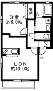 プリーマBの間取り画像