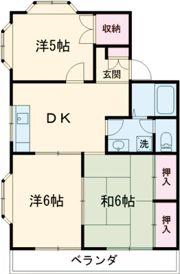 グレイス益城の間取り画像