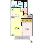 グリーンハイムⅡの間取り画像