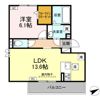 D-avance朝日 B棟の間取り画像