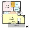 D-avance朝日 B棟の間取り画像