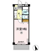 ニューエクセル三宅 Fの間取り画像