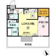 Brillia Twin Stage(ﾌﾞﾘﾘｱ ﾂｲﾝ ｽﾃｰｼﾞ) A棟の間取り画像