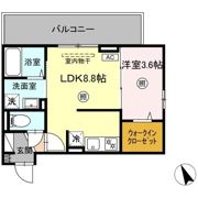 Brillia Twin Stage(ブリリア ツイン ステージ) B棟の間取り画像