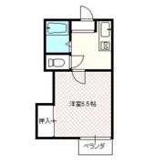 シティーハイツサンドームの間取り画像