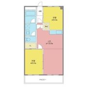 ハイツやしろの間取り画像