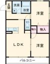 スリーゼ森町の間取り画像