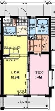 T・One（ティー・ワン）の間取り画像